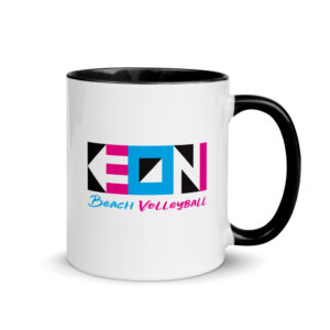 Keoni 80s Logo Mug with Black Inside