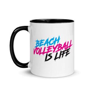 Volleyball is Life Mug with Black Inside