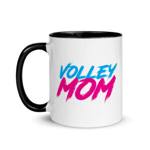 Volley Mom Mug with Black Inside