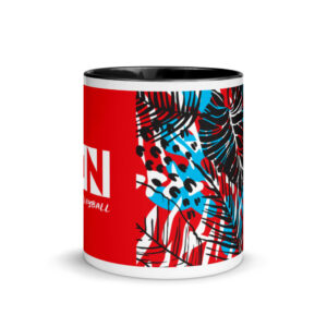 Keoni Palms Red Mug with Black Inside