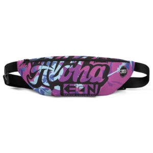 Keoni Serving Aloha Purple Fanny Pack