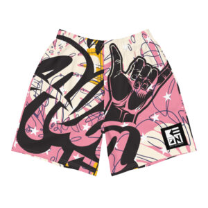 Serving Aloha Pink Men's Volley Shorts