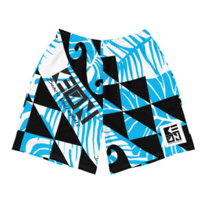 Blue Tribal Men's Volley Shorts