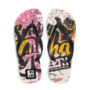 Keoni Serving Aloha Pink Flip-Flops
