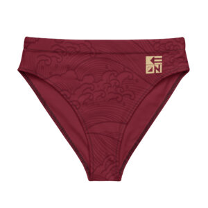 TXST Recycled high-waisted bikini bottom