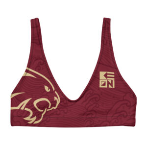 TXST Recycled padded bikini top