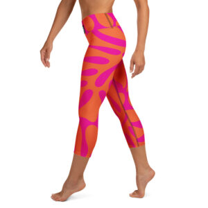 Monstera Capri Leggings