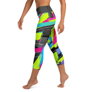 Fractured Capri Leggings