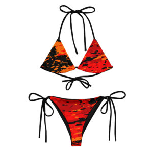 Hot Lava Two Piece String Bikini