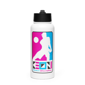 Volley Icon Stainless Steel Water Bottle