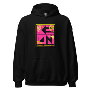 Pink Palms Heavy Hoodie