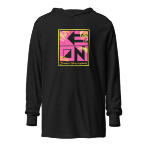 Pink Palms Light Hoodie