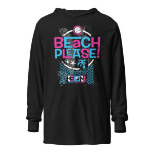 Beach Please Light Hoodie