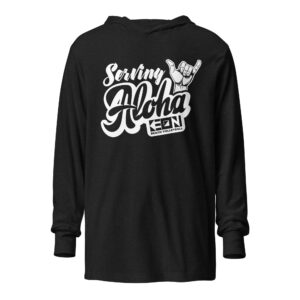 Serving Aloha Light Hoodie
