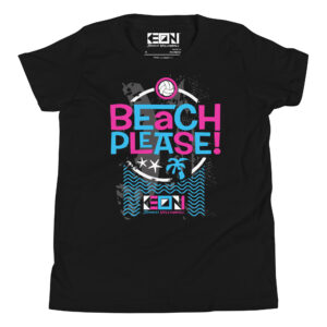 Beach Please Youth Tee